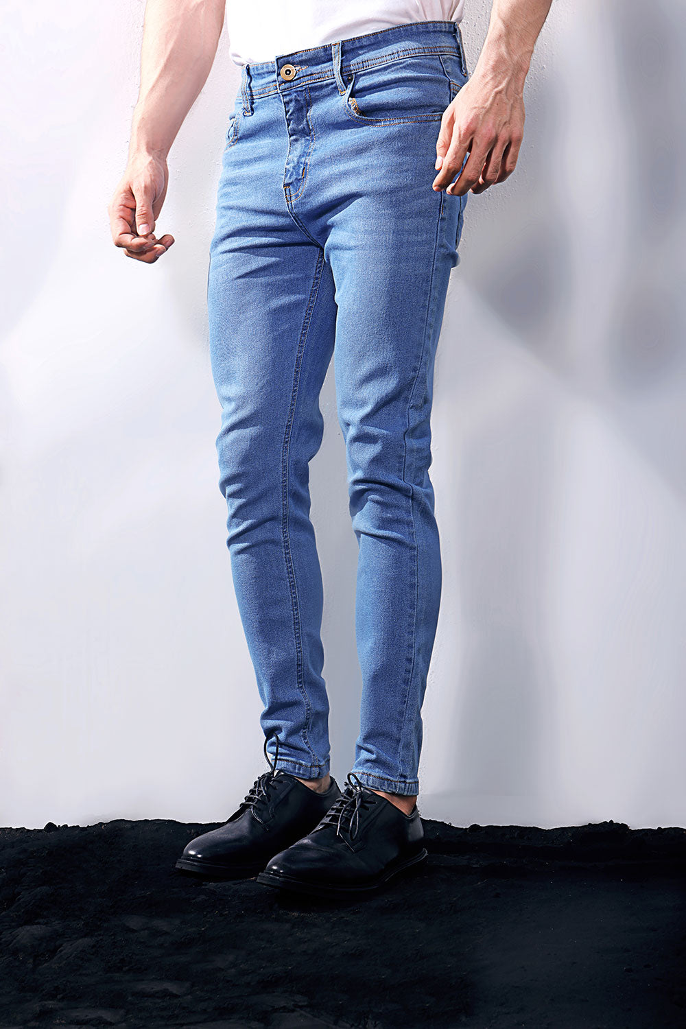 Light Blue Skinny Fit Jeans