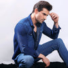 Dark Blue Denim Shirt