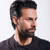 Black Asymmetric Zip Crew Neck