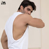 White Deep Dropped Armhole