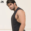 Charcoal Deep Dropped Armhole