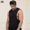 Black Deep Dropped Armhole