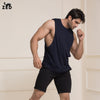Navy Blue Deep Dropped Armhole