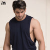 Navy Blue Deep Dropped Armhole