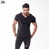 Black Notch Neck With Lycra