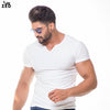 White Notch Neck With Lycra