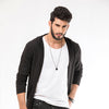 Black Long Line Hoodie