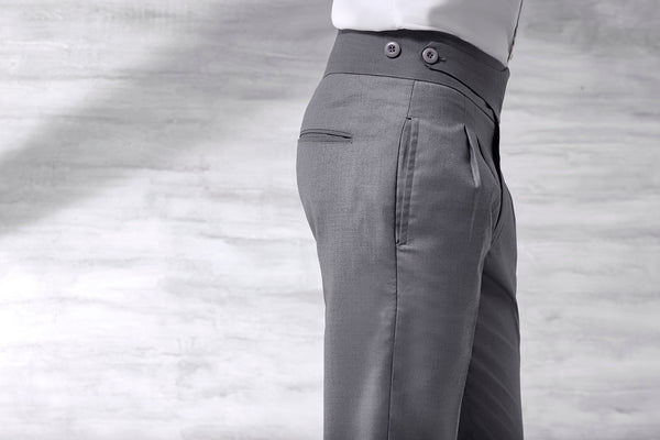 Grey Onyx Gurkha Trouser