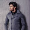 Charcoal Pea Coat