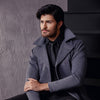 Charcoal Pea Coat