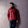 Maroon Pea Coat
