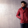 Maroon Pea Coat