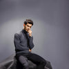 Charcoal Full Sleeves Turtle Neck