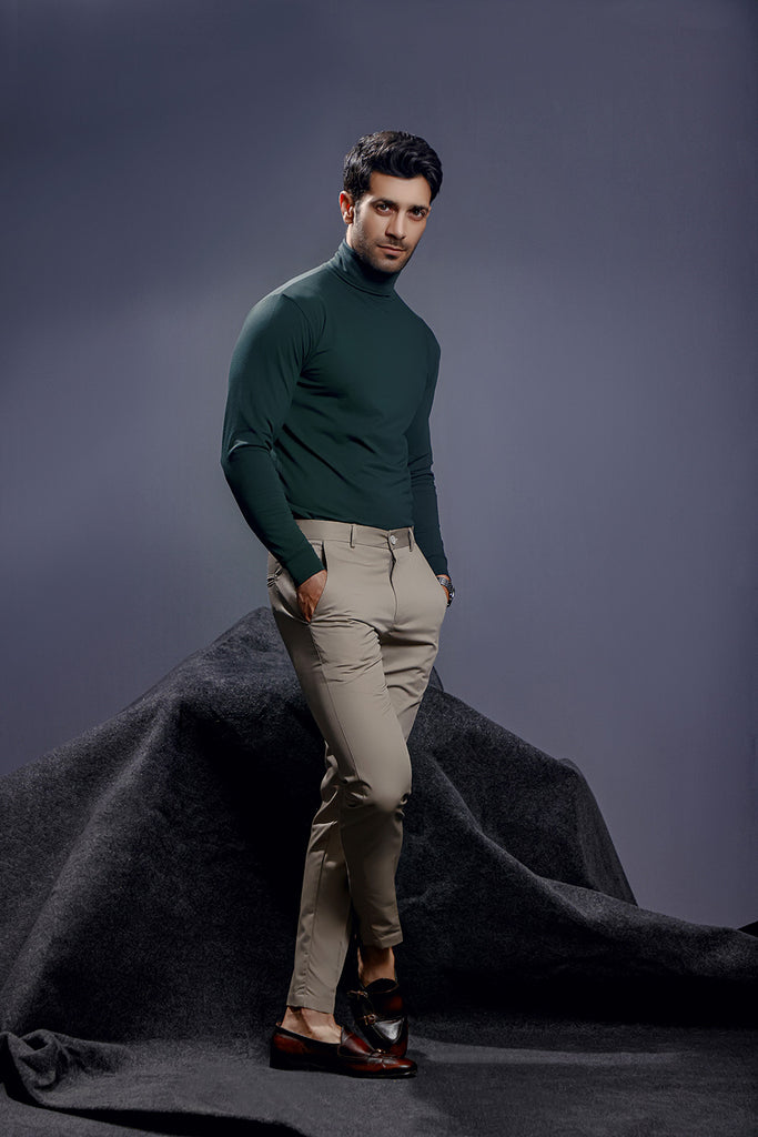 Forest green turtleneck outlet mens