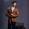 Brown Belted Safari Jacket
