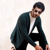 Forest Green Basic Cardigan