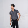 Charcoal Half Sleeves Jersey Shirt