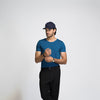Mid Blue Crew Neck