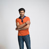 Orange Crew Neck
