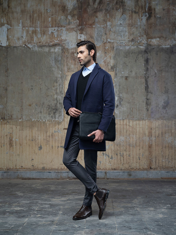 Navy Blue Over Coat