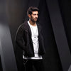 Black Fleece Biker Jacket