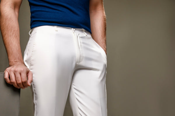 White Tailored Pants