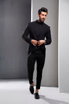 Black Knitted Blazer