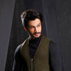 Dark Green Jersey Utility Gilet