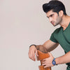 Dark Green Scoop Neck