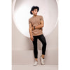 Beige Crew Neck