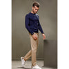 Navy Blue Full Sleeves Crew Neck