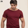 Maroon Boat Neck