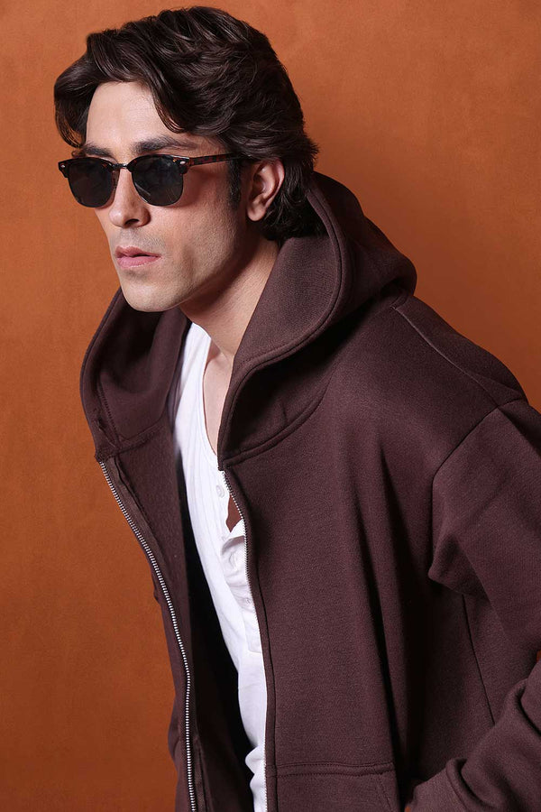 Brown Essential Hoodie