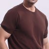 Brown HQ Knitted T-shirt