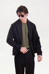 Black Wool Pea Coat