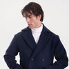 Navy Blue Wool Pea Coat