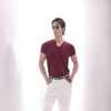 White Soft Cotton Bootcut Trousers