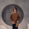 Brown Boxy Fit Sweatshirt