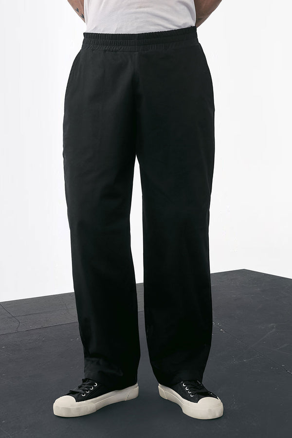 Black Balloon Fit Jogger Pants