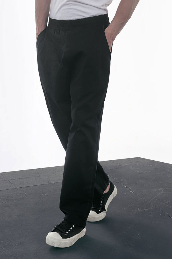 Black Balloon Fit Jogger Pants