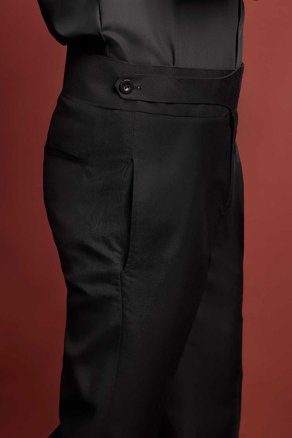 Black Onyx Gurkha Trouser