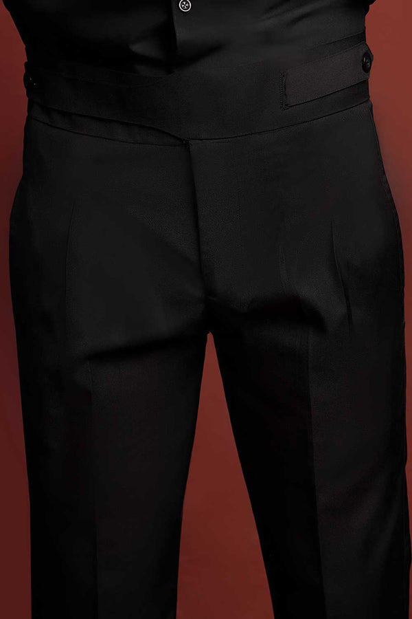 Black Onyx Gurkha Trouser