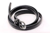 Ultra Slim Black Belt