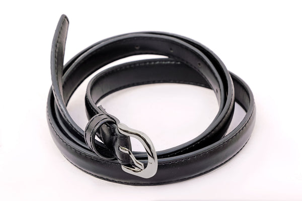 Ultra Slim Black Belt