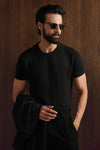 Black HQ Knitted T-shirt