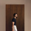 Navy Blue HQ Knitted T-shirt