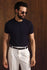 Navy Blue HQ Knitted T-shirt