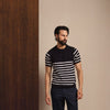 Dark Navy Nautical Knit T-Shirt