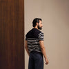 Dark Navy Nautical Knit T-Shirt