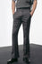 Charcoal Flared Pants With Seam Detail